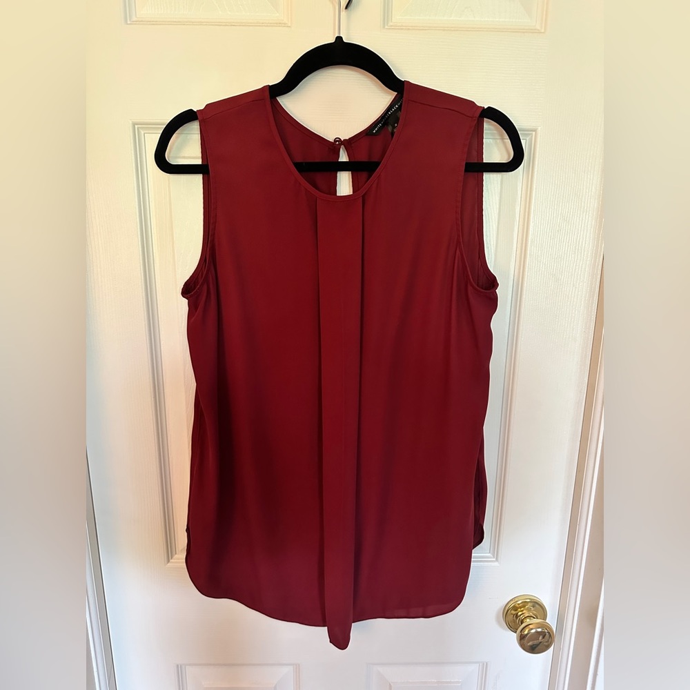White House black market shell top